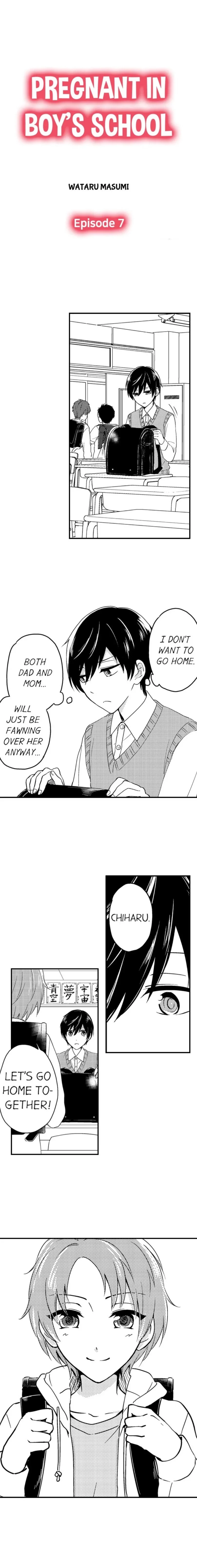 Pregnant in Boys School Chapter 7 page 1