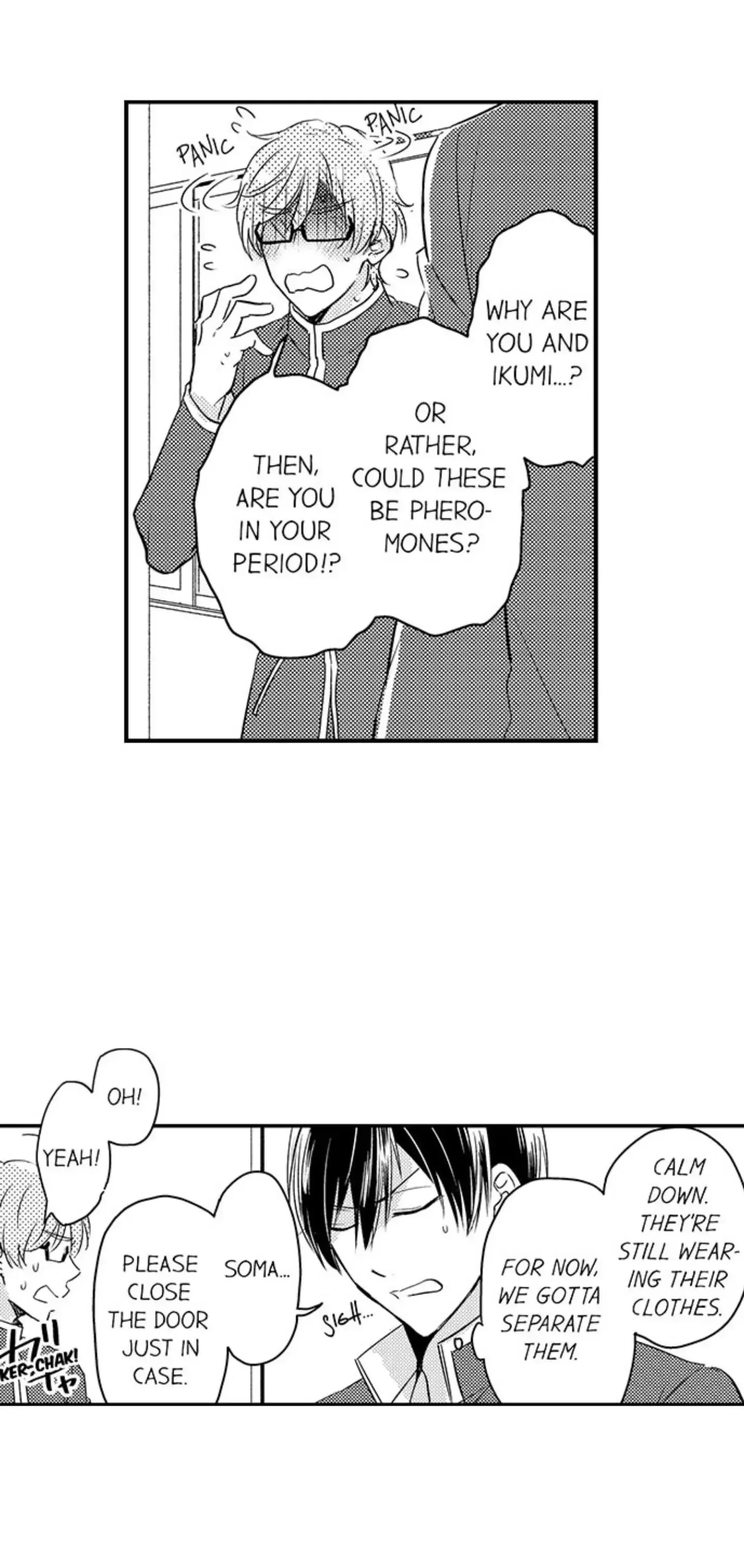 Pregnant in Boys School Chapter 72 page 13