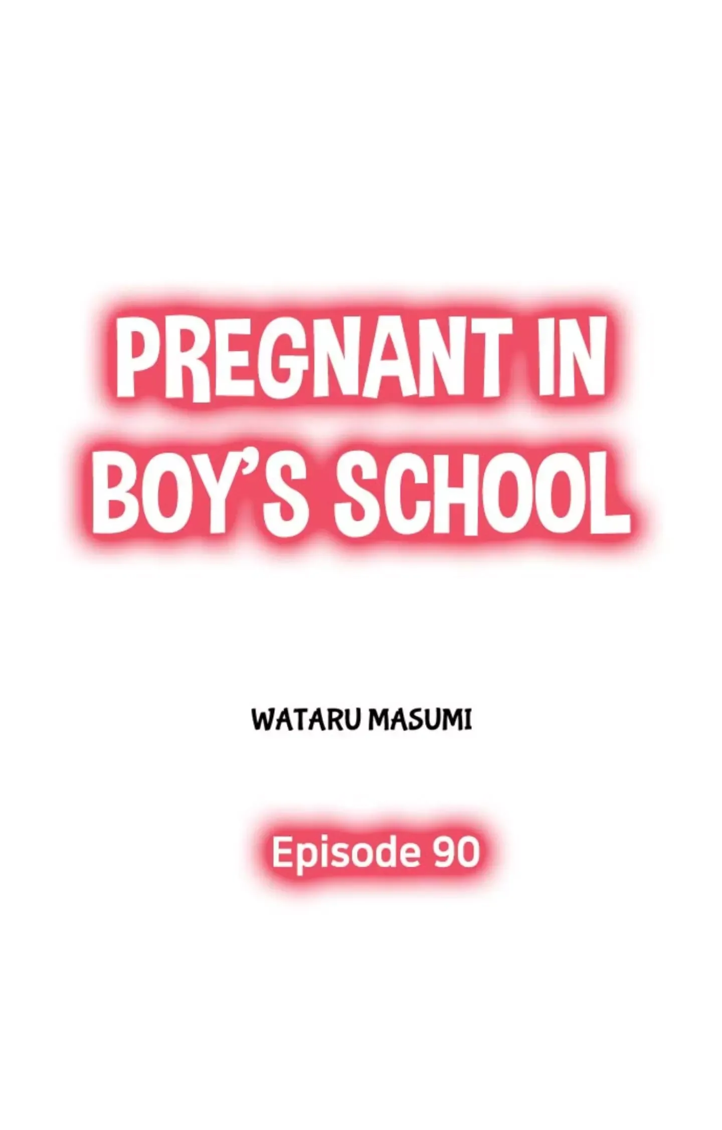 Pregnant in Boys School Chapter 90 page 1