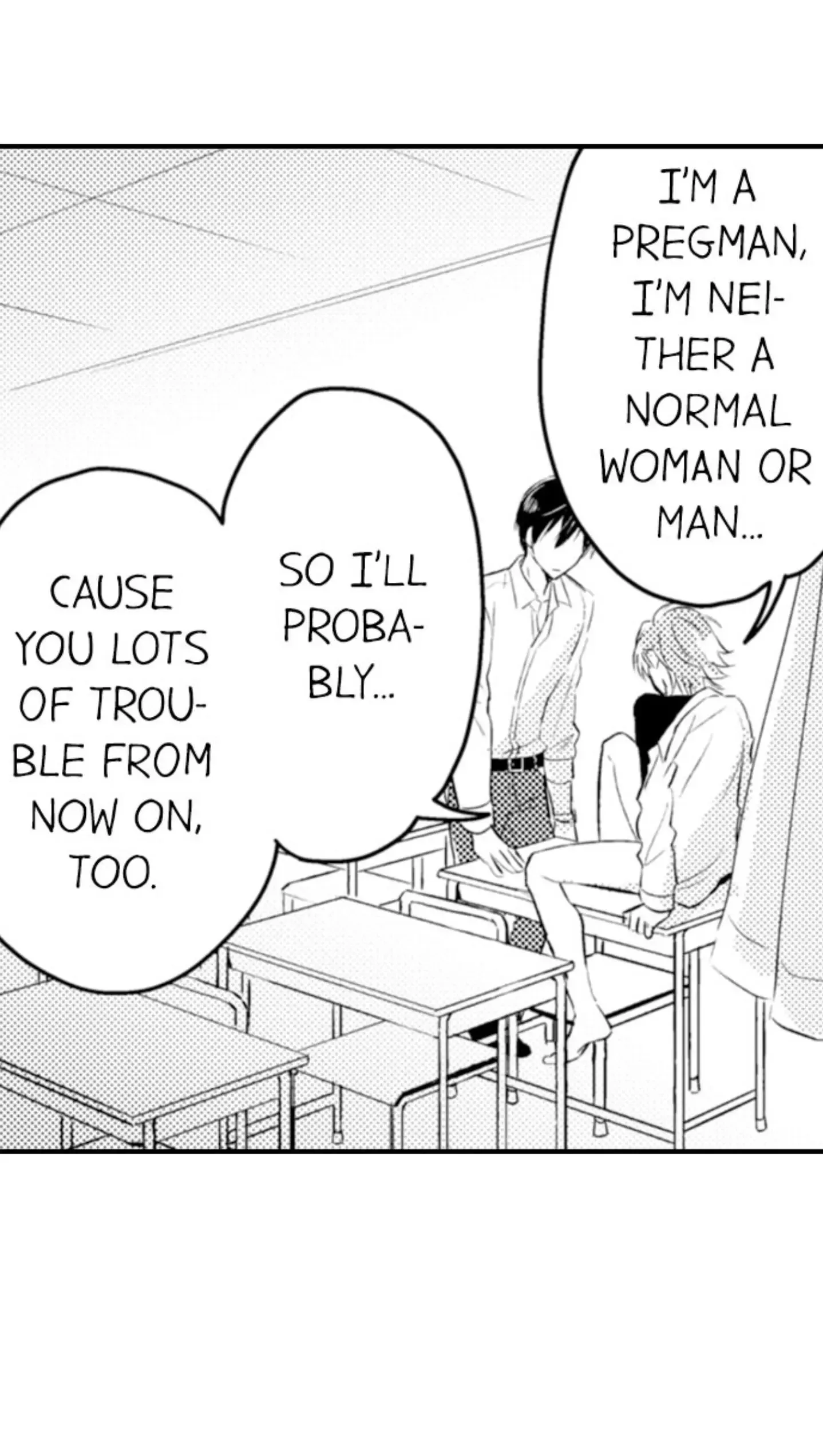 Pregnant in Boys School Chapter 90 page 22