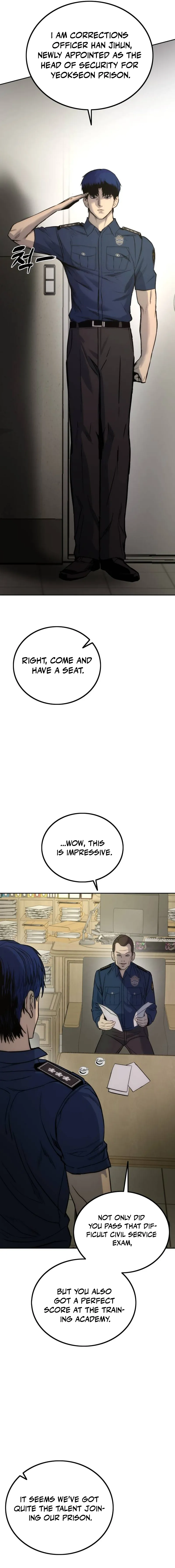 Prison Guard Zero Chapter 1 page 19