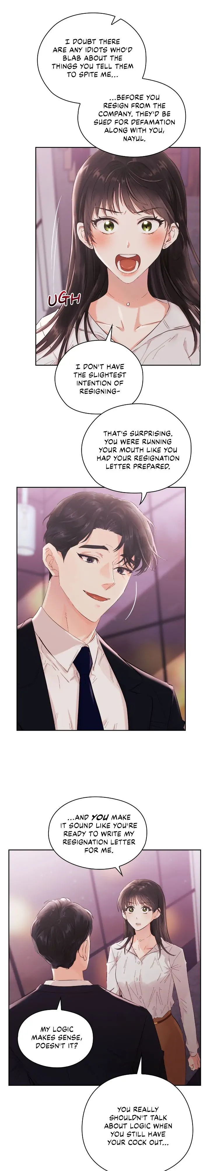 Quiet in the Office! Chapter 2 page 21
