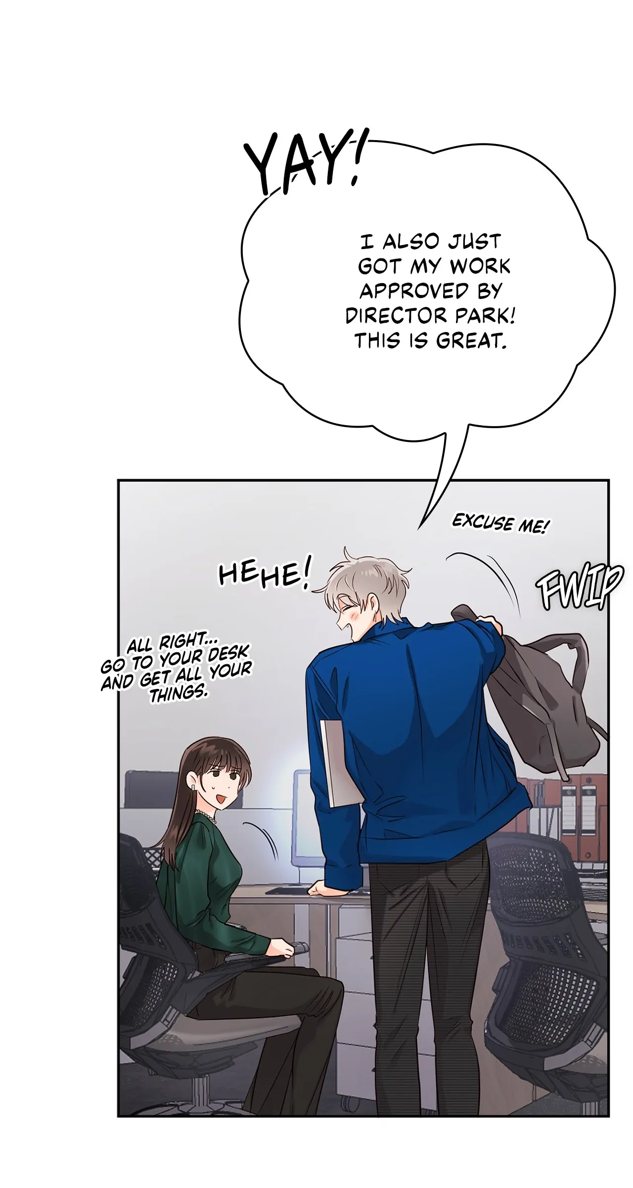 Quiet in the Office! Chapter 32 page 8