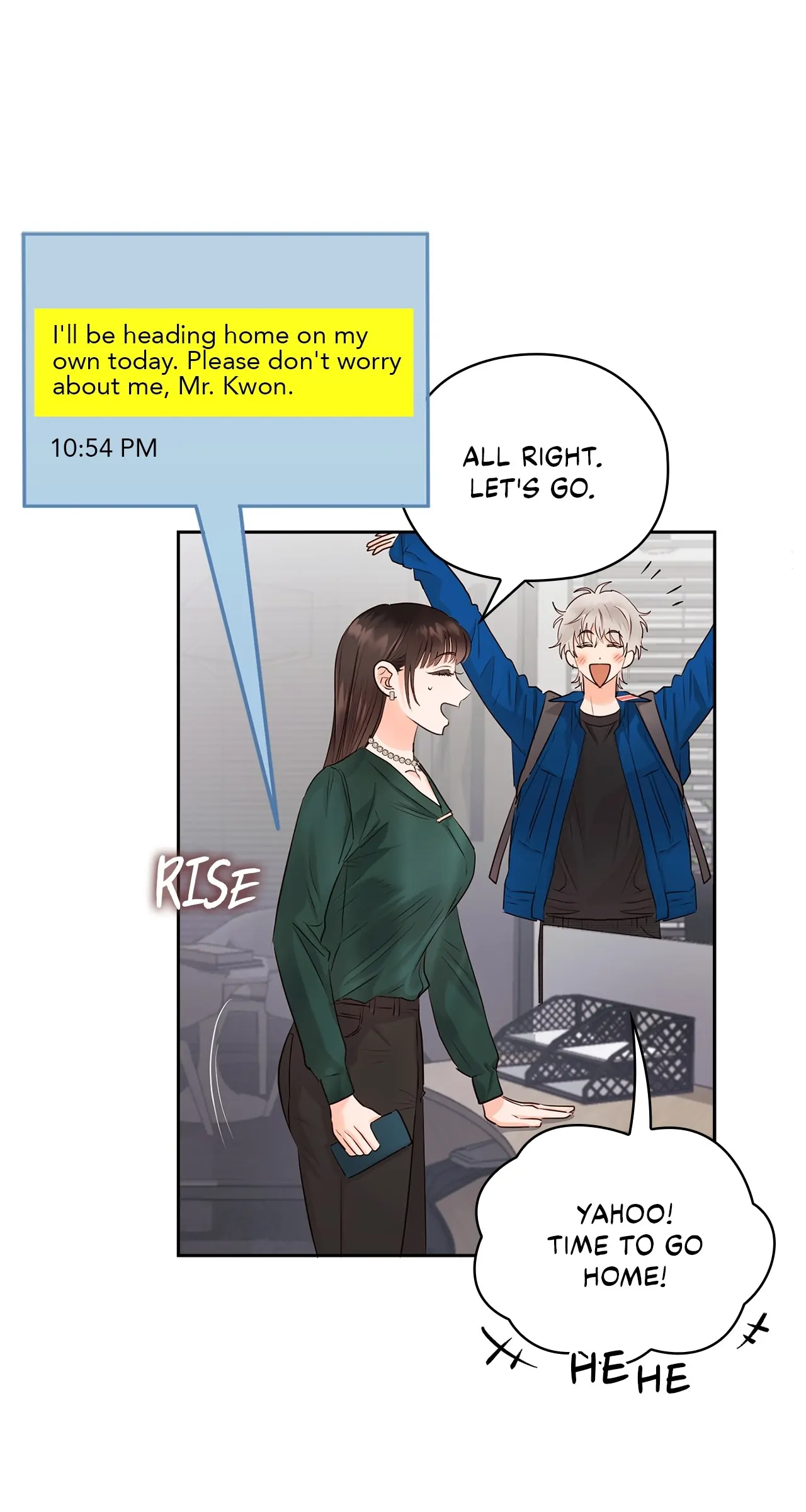 Quiet in the Office! Chapter 32 page 19