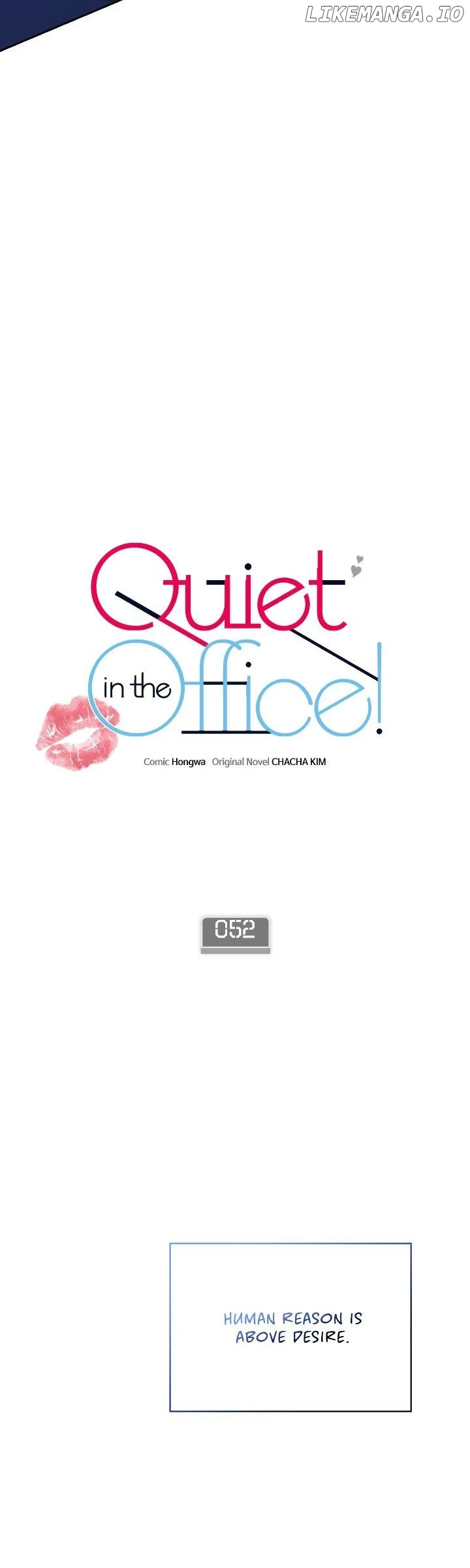 Quiet in the Office! Chapter 52 page 21