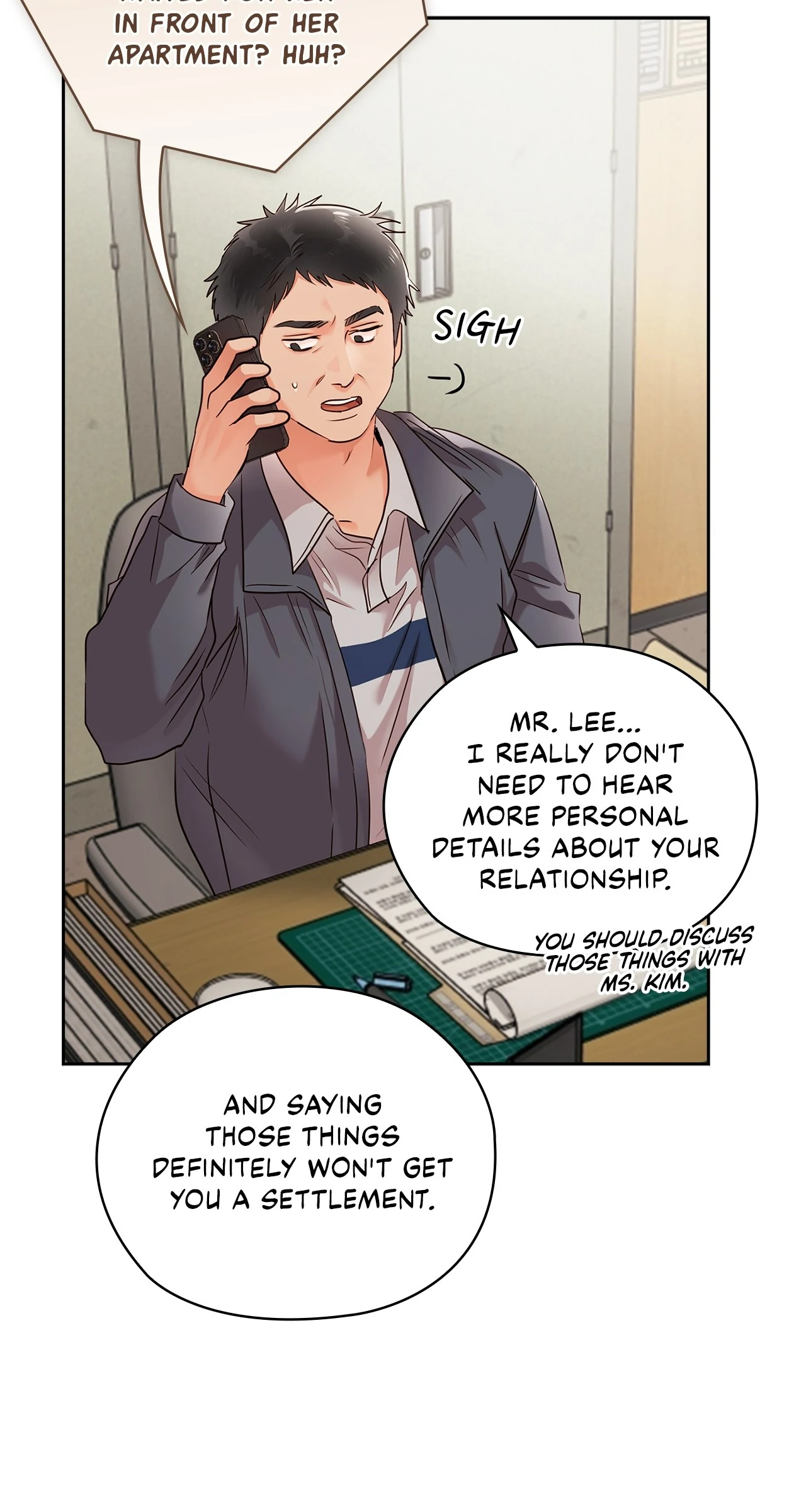 Quiet in the Office! Chapter 59 page 18