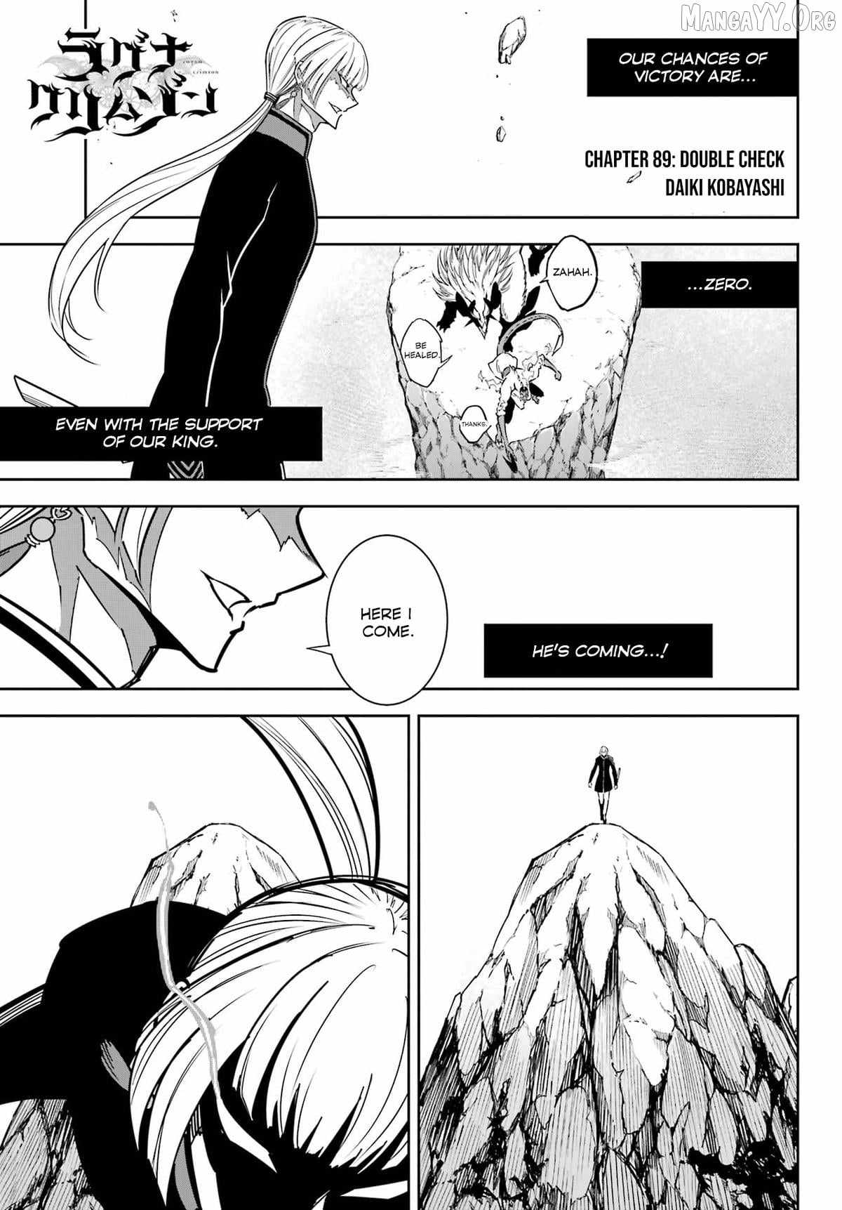 Ragna Crimson Chapter 89 page 1