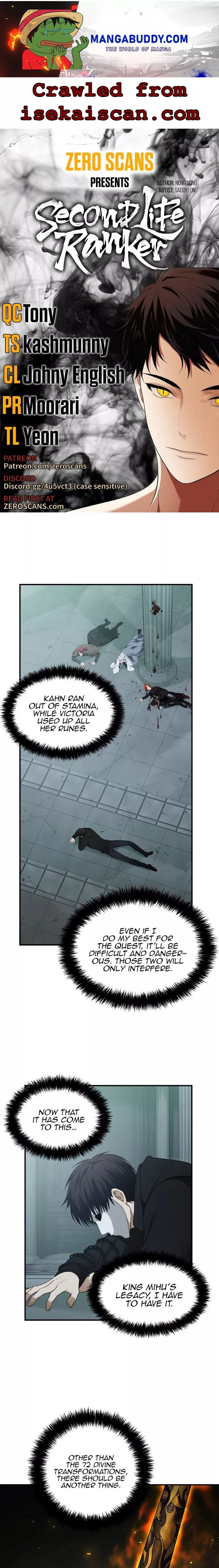 Ranker Who Lives A Second Time Chapter 117 page 1