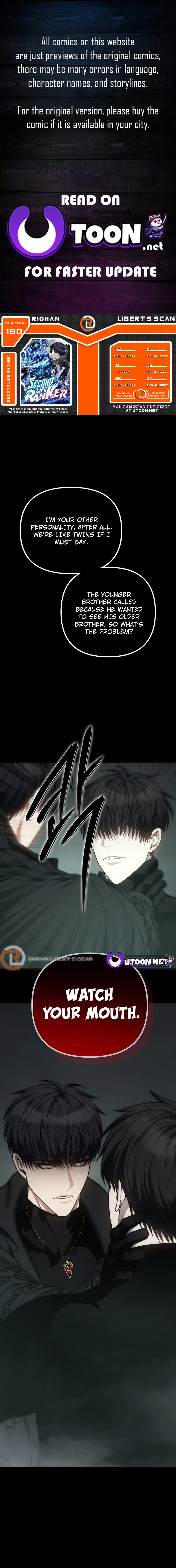 Ranker Who Lives A Second Time Chapter 180 page 1