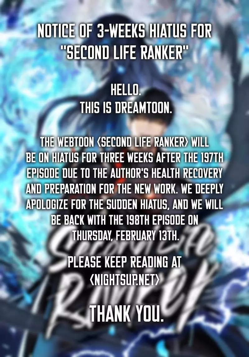 Ranker Who Lives A Second Time Chapter 197.5 page 1