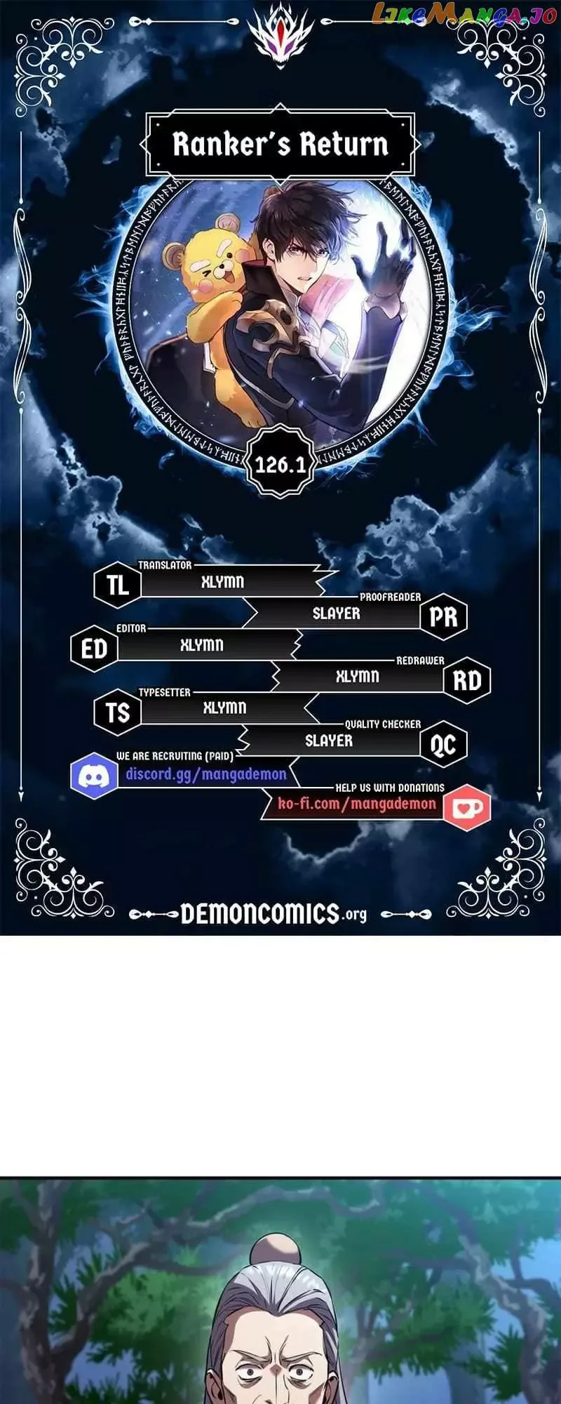 Ranker’s Return Chapter 126.3 page 1
