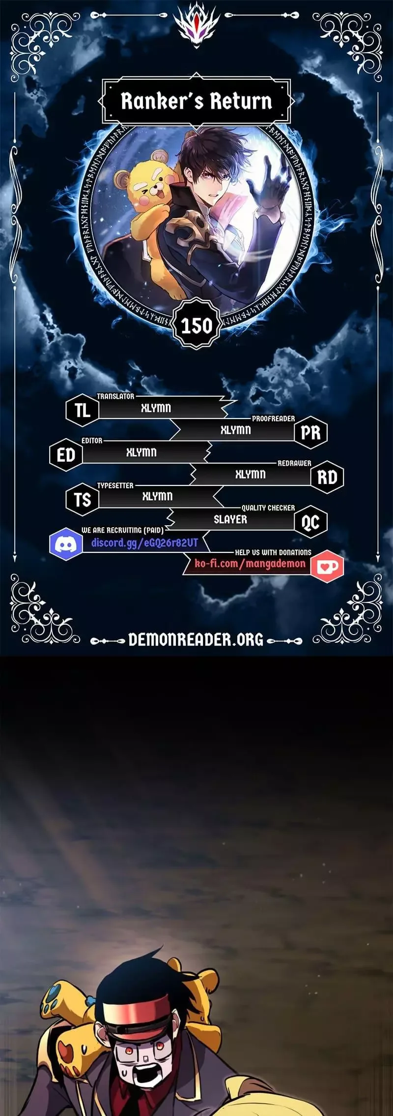 Ranker’s Return Chapter 150 page 1