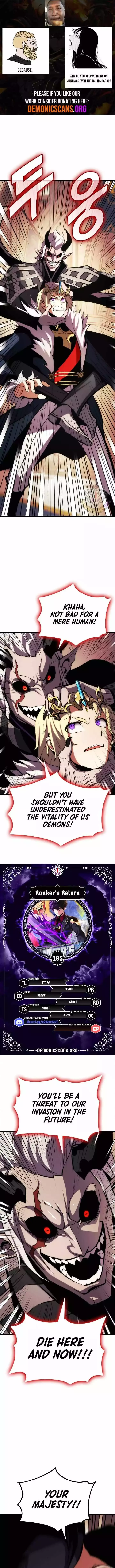Ranker’s Return Chapter 185 page 1