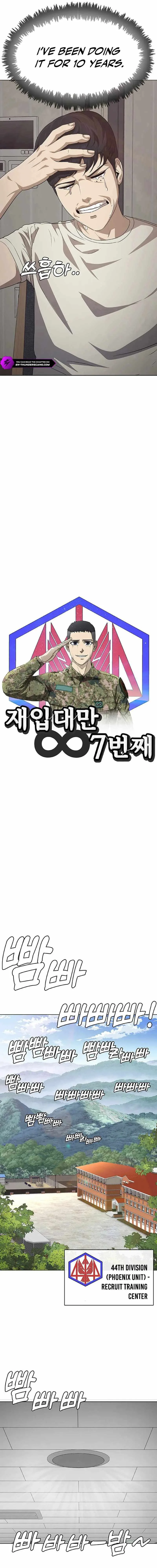 Re-enlisting for the 7th time Chapter 1 page 13