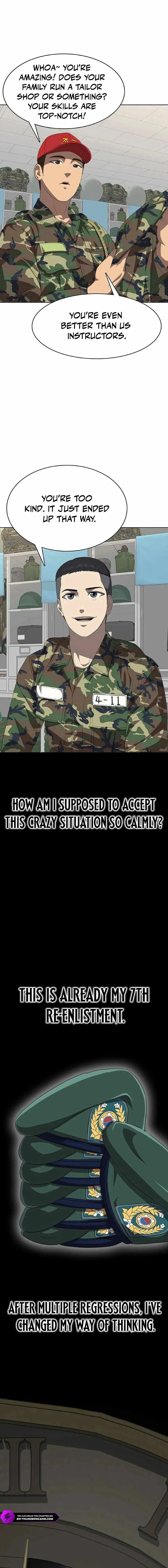 Re-enlisting for the 7th time Chapter 1 page 16