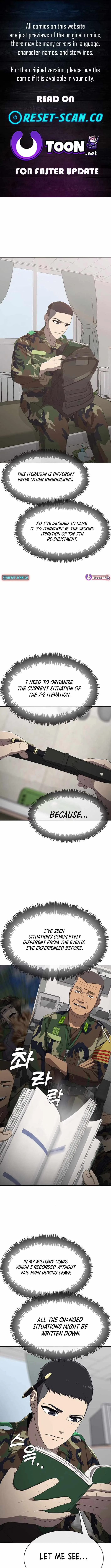 Re-enlisting for the 7th time Chapter 17 page 1