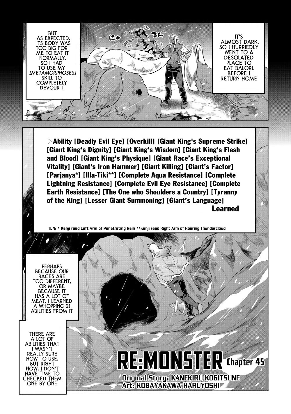 RE:MONSTER Chapter 45 page 2