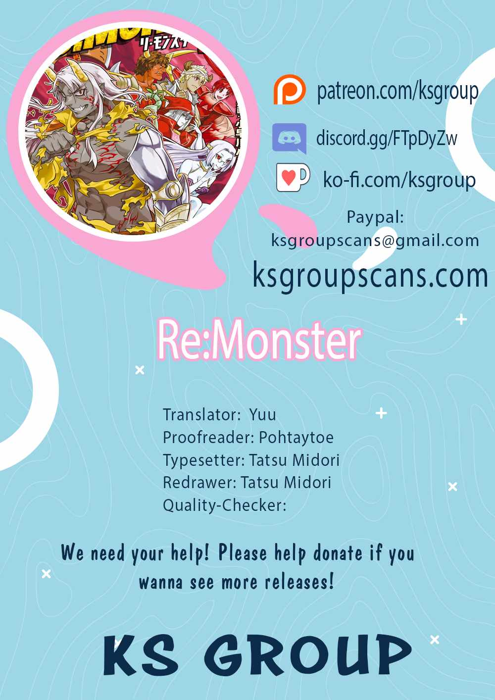 RE:MONSTER Chapter 82 page 1
