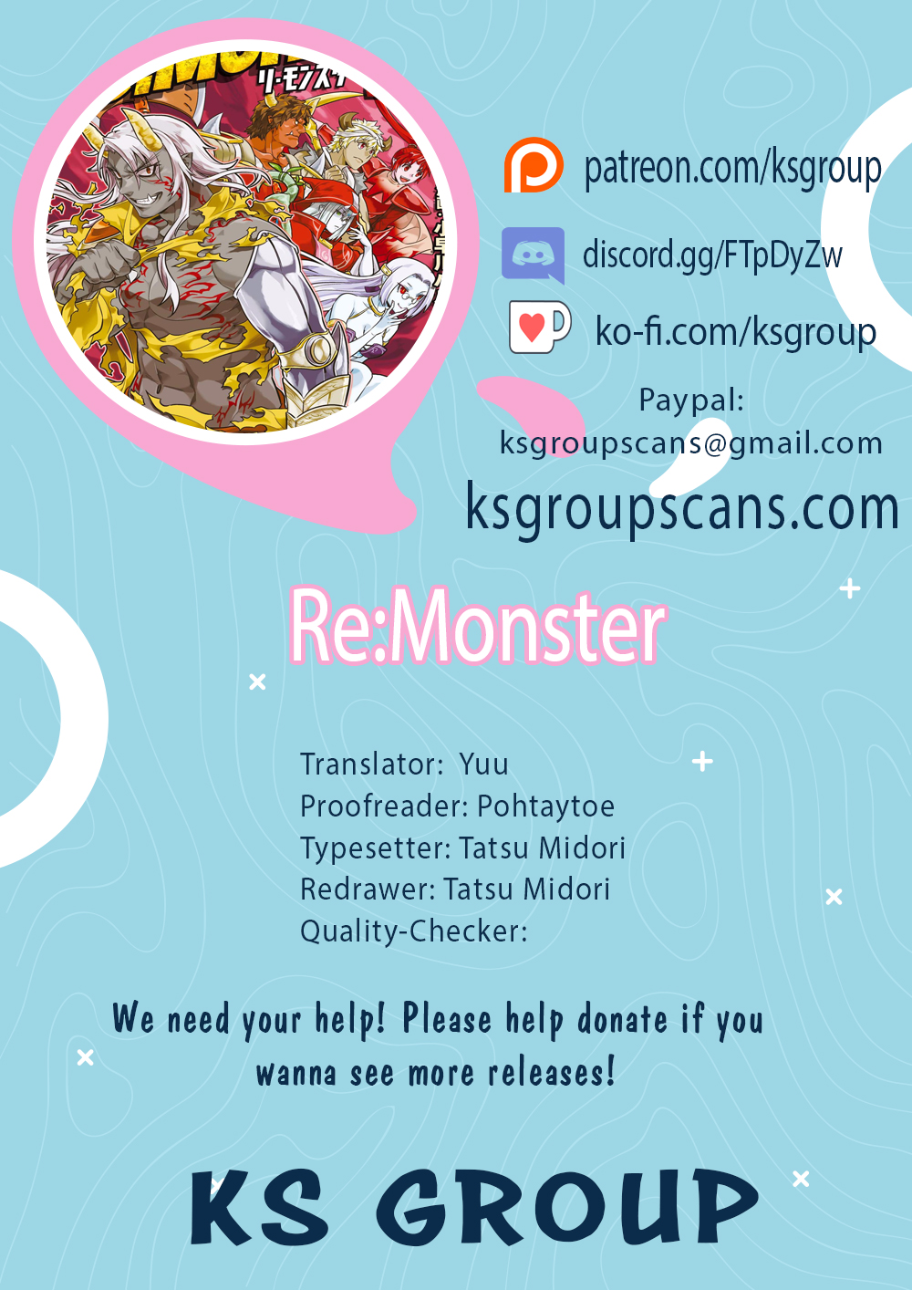 RE:MONSTER Chapter 83 page 1