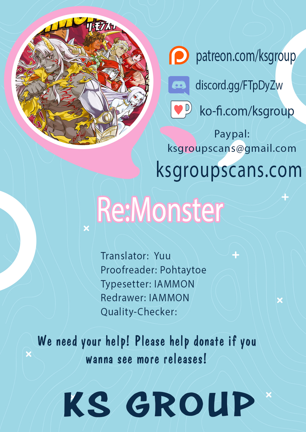 RE:MONSTER Chapter 84 page 1