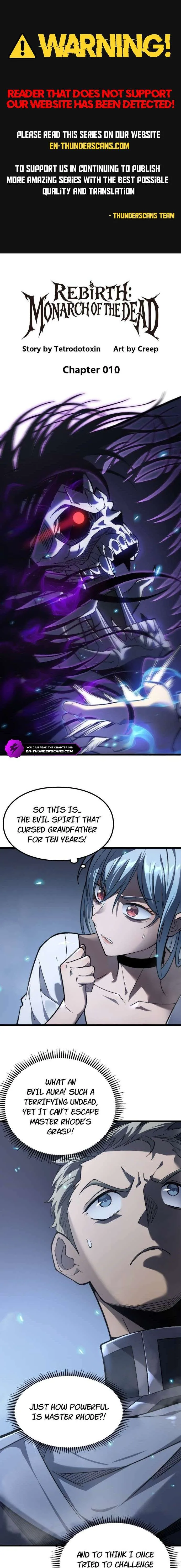 Rebirth: Monarch of the Dead Chapter 10 page 1