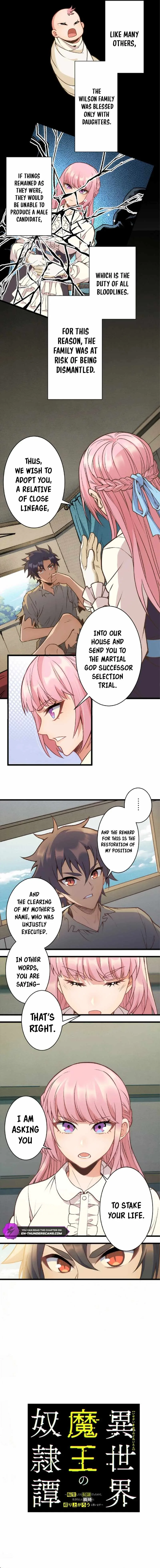 Rebirth of the Demon Lord: the Slave who Conquered Fate Chapter 4 page 2