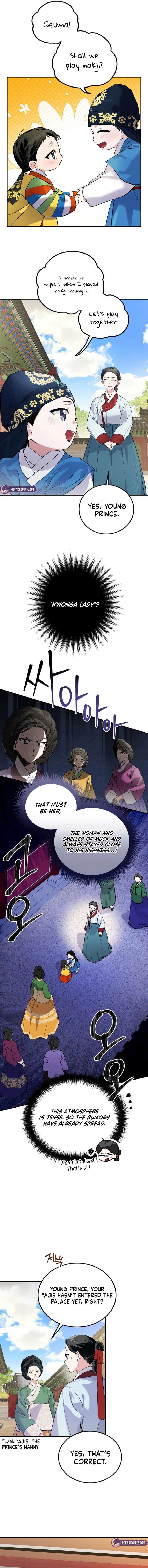 Reborn as the Doomed Prince’s Nanny Chapter 7 page 8