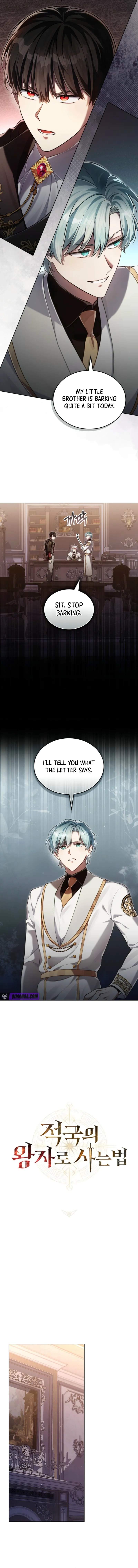 Reborn as the Enemy Prince Chapter 119 page 2