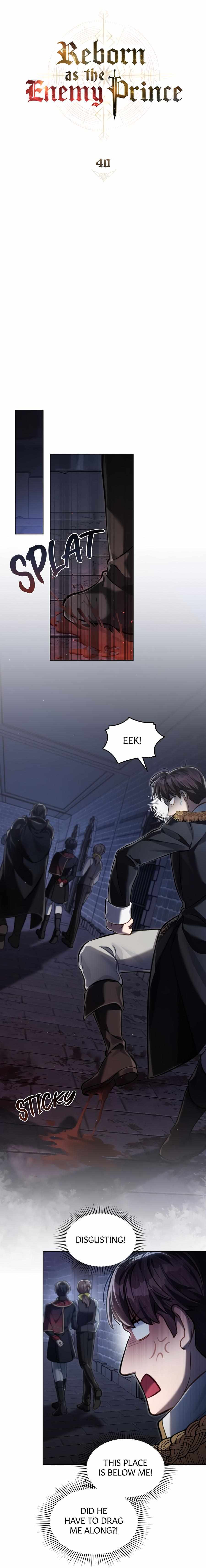 Reborn as the Enemy Prince Chapter 40 page 11