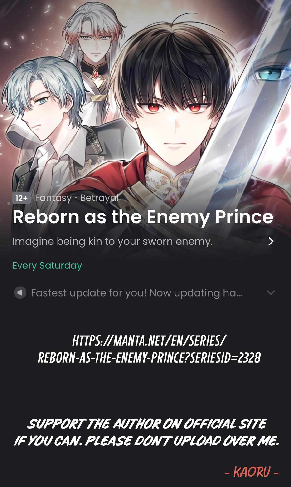 Reborn as the Enemy Prince Chapter 41 page 28