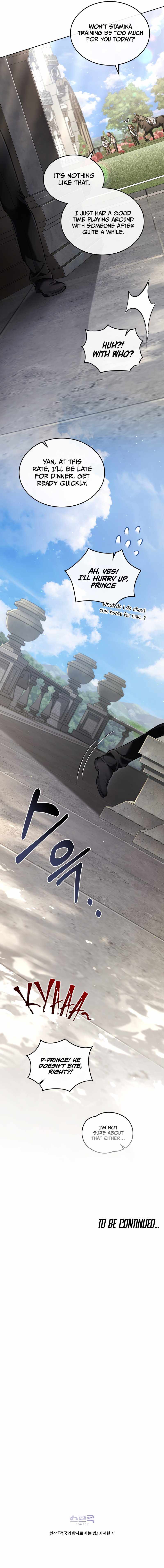 Reborn as the Enemy Prince Chapter 6 page 11