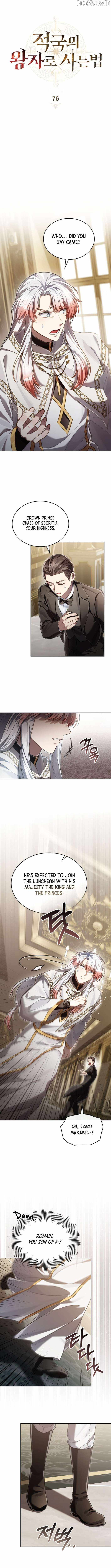 Reborn as the Enemy Prince Chapter 76 page 3