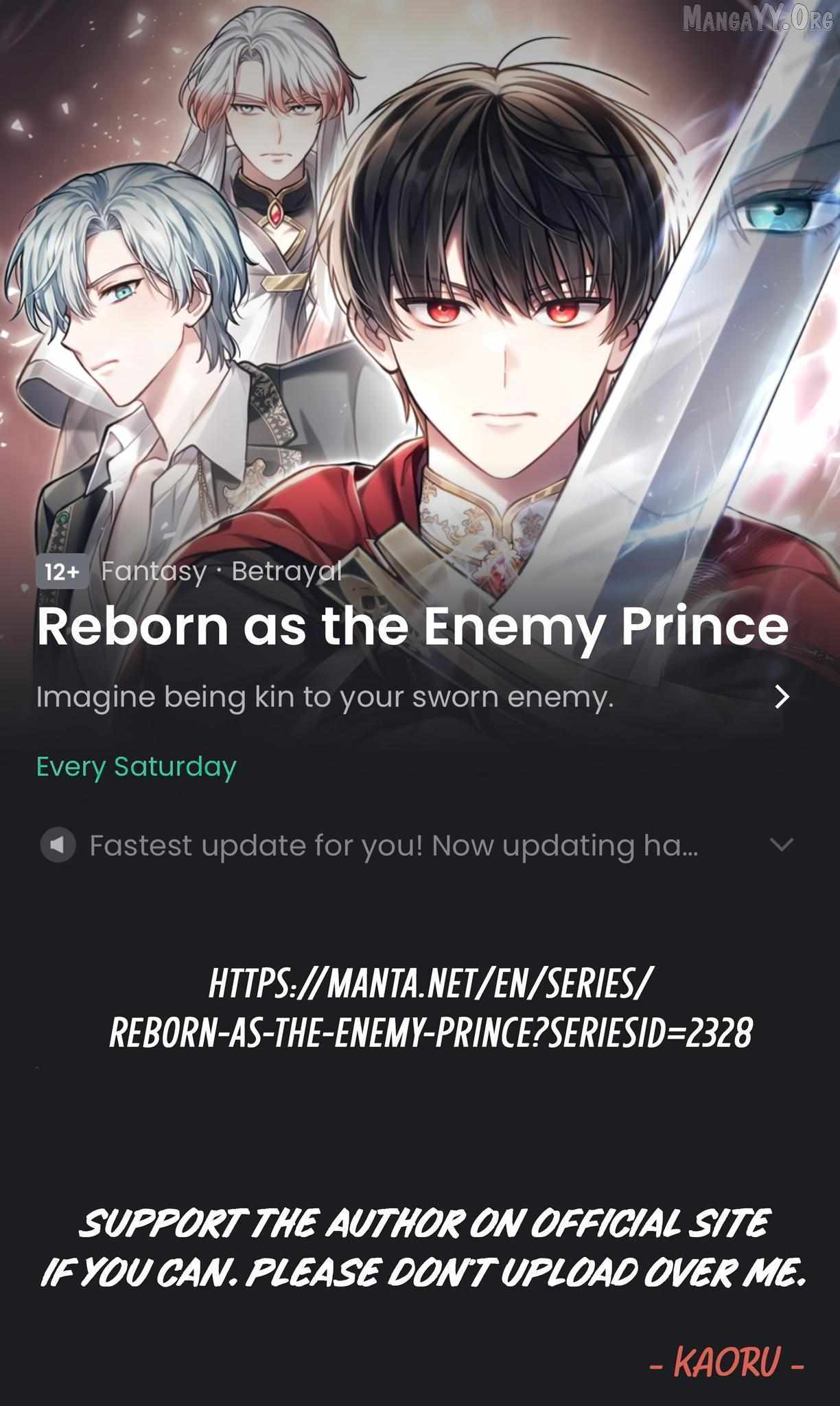 Reborn as the Enemy Prince Chapter 92 page 26