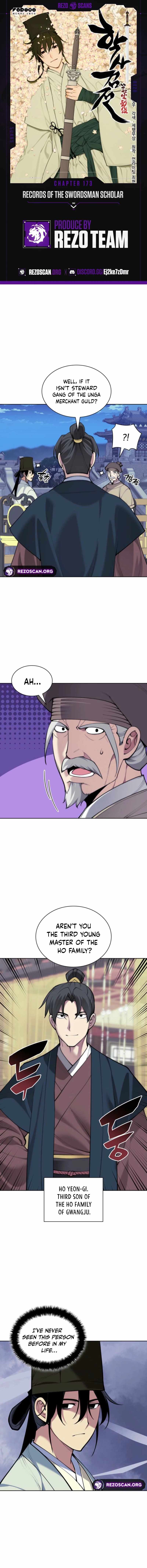 Records of the Swordsman Scholar Chapter 173 page 1