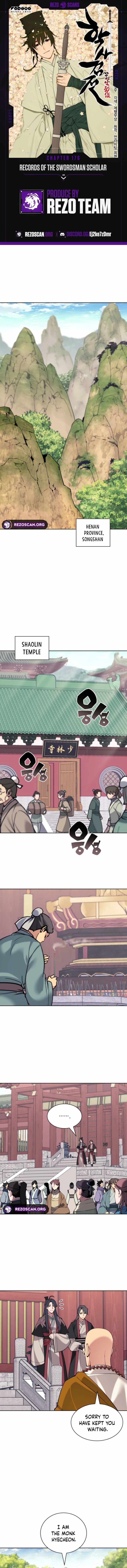 Records of the Swordsman Scholar Chapter 176 page 1