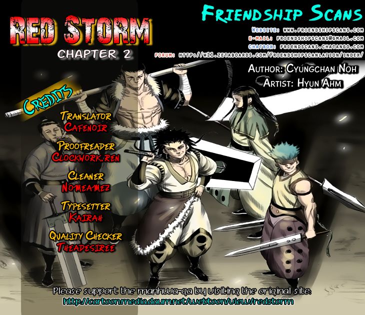 Red Storm Chapter 2 page 1