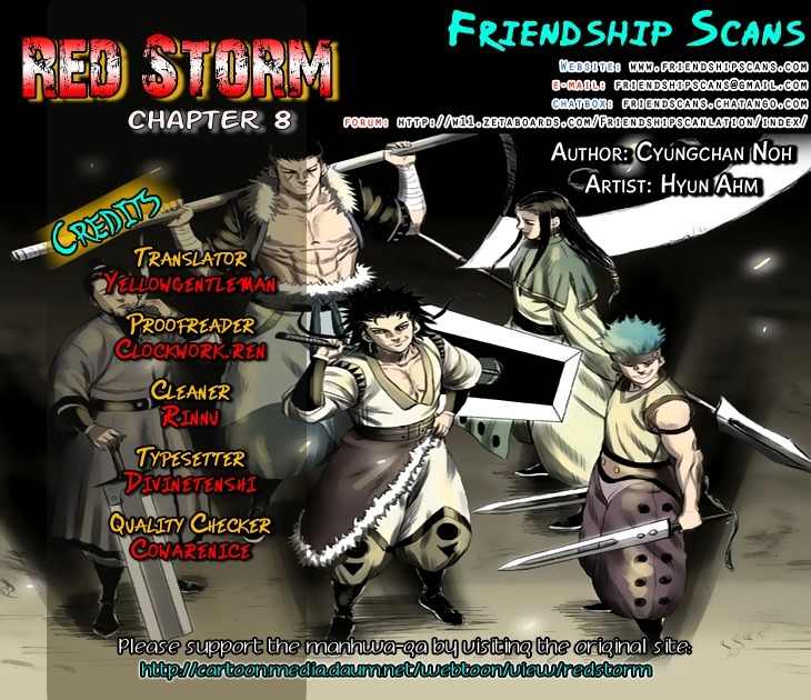 Red Storm Chapter 8 page 1