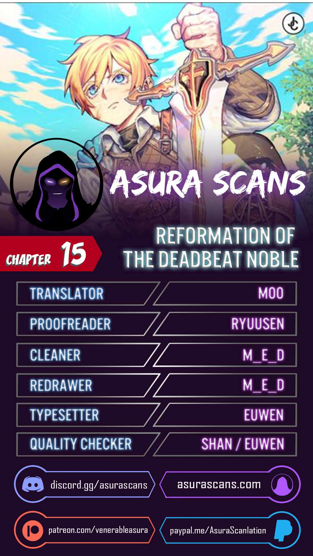 Reformation of the Deadbeat Noble Chapter 15 page 2