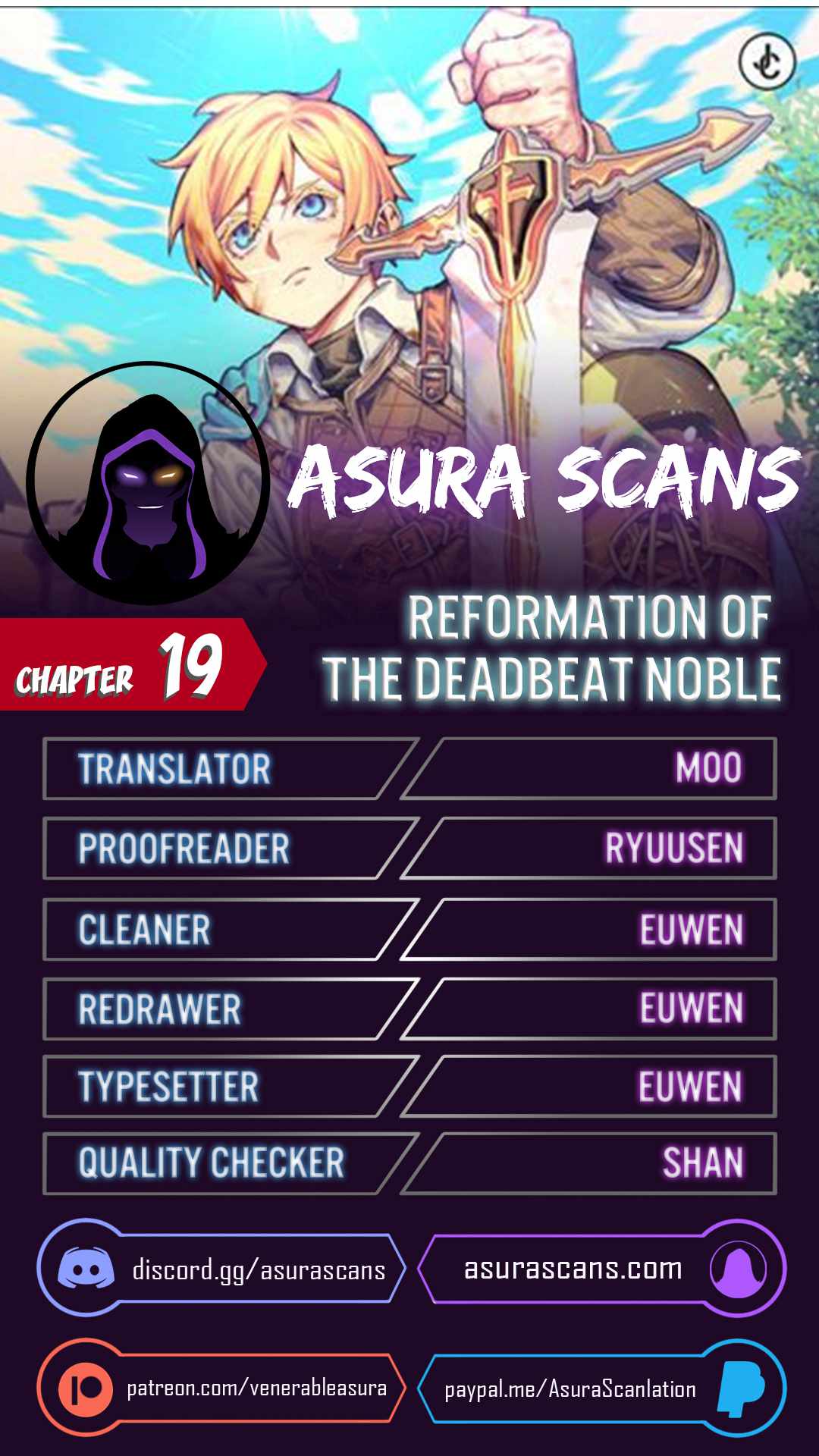 Reformation of the Deadbeat Noble Chapter 19 page 2
