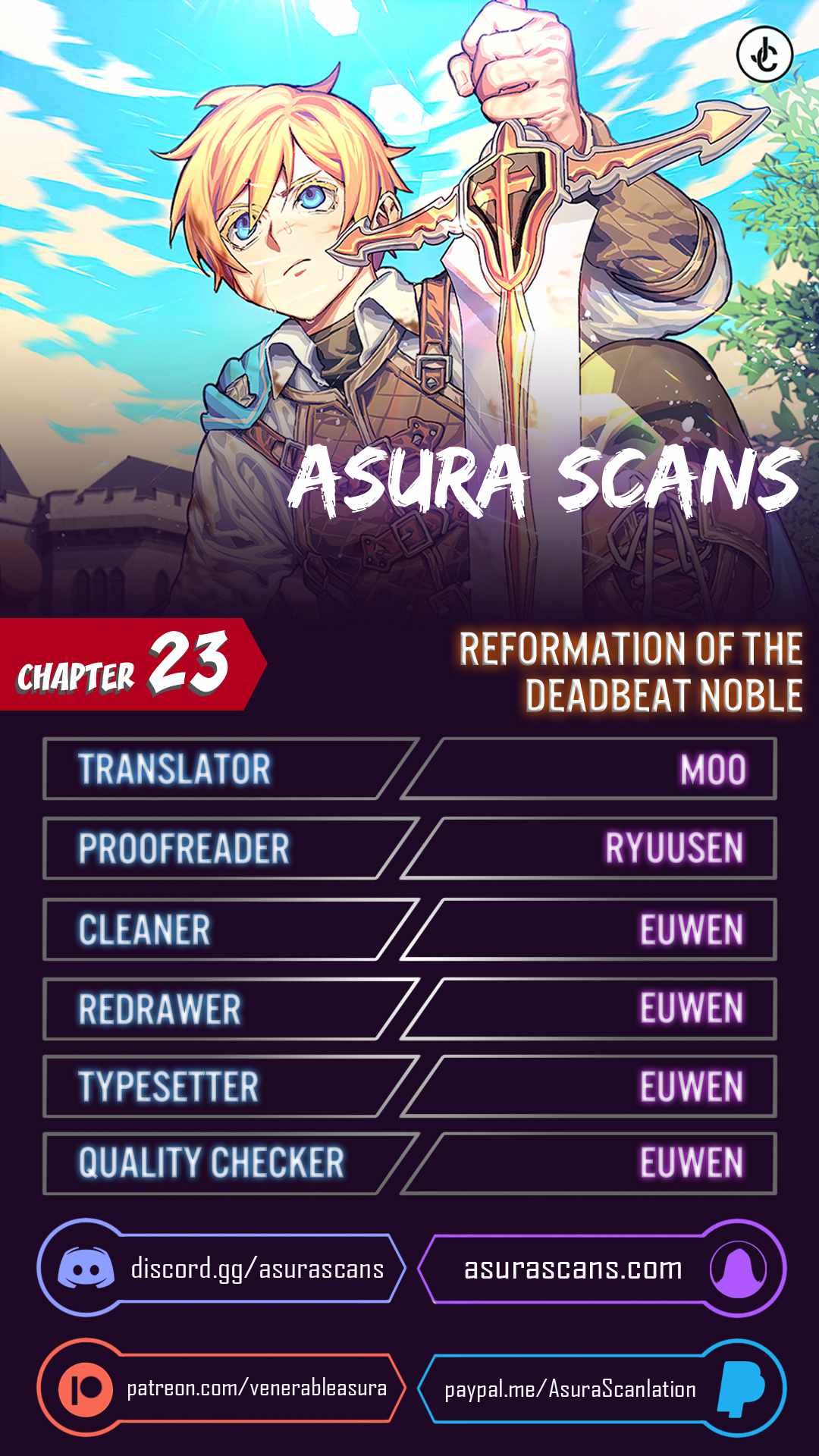 Reformation of the Deadbeat Noble Chapter 23 page 2
