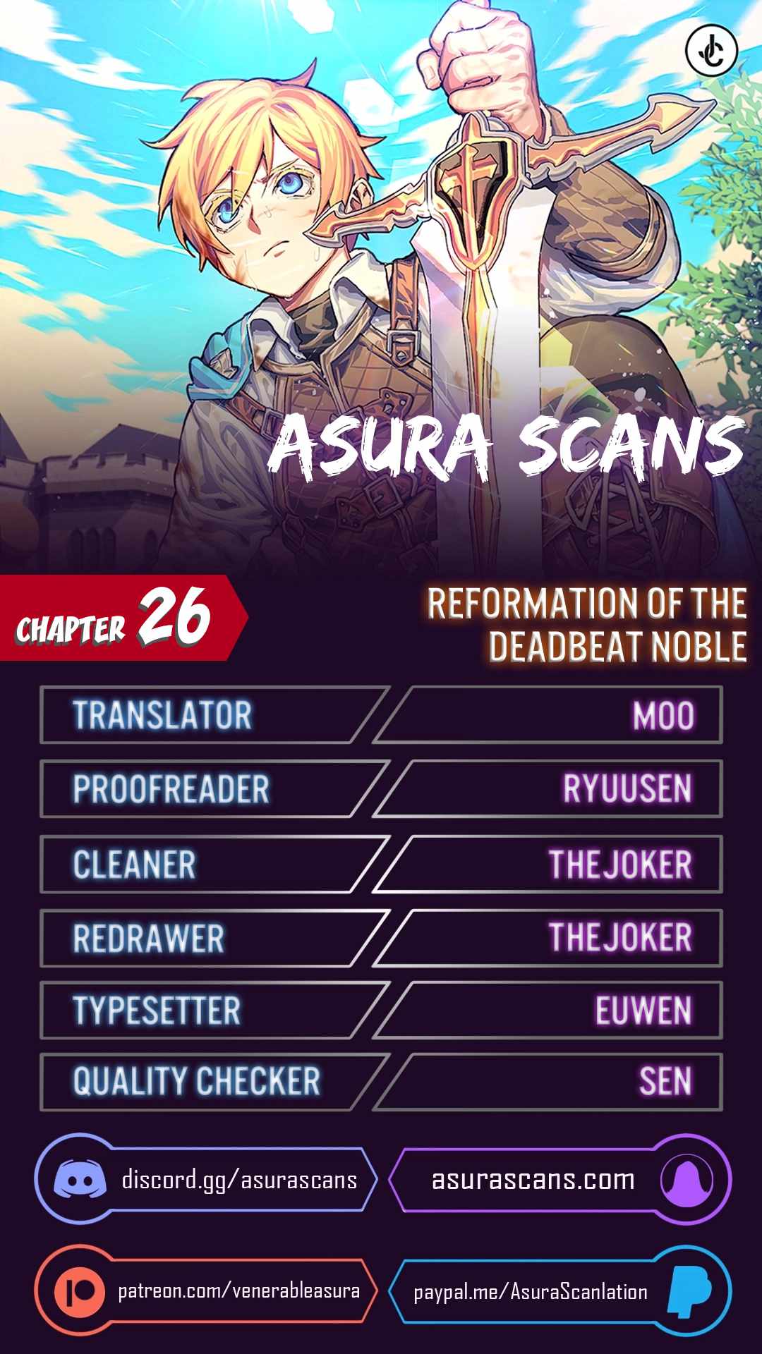 Reformation of the Deadbeat Noble Chapter 26 page 2
