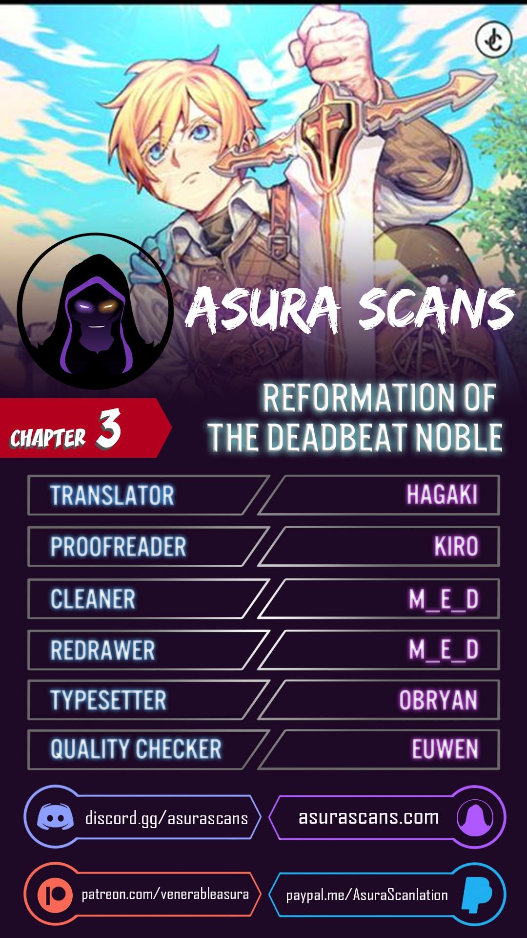Reformation of the Deadbeat Noble Chapter 3 page 2