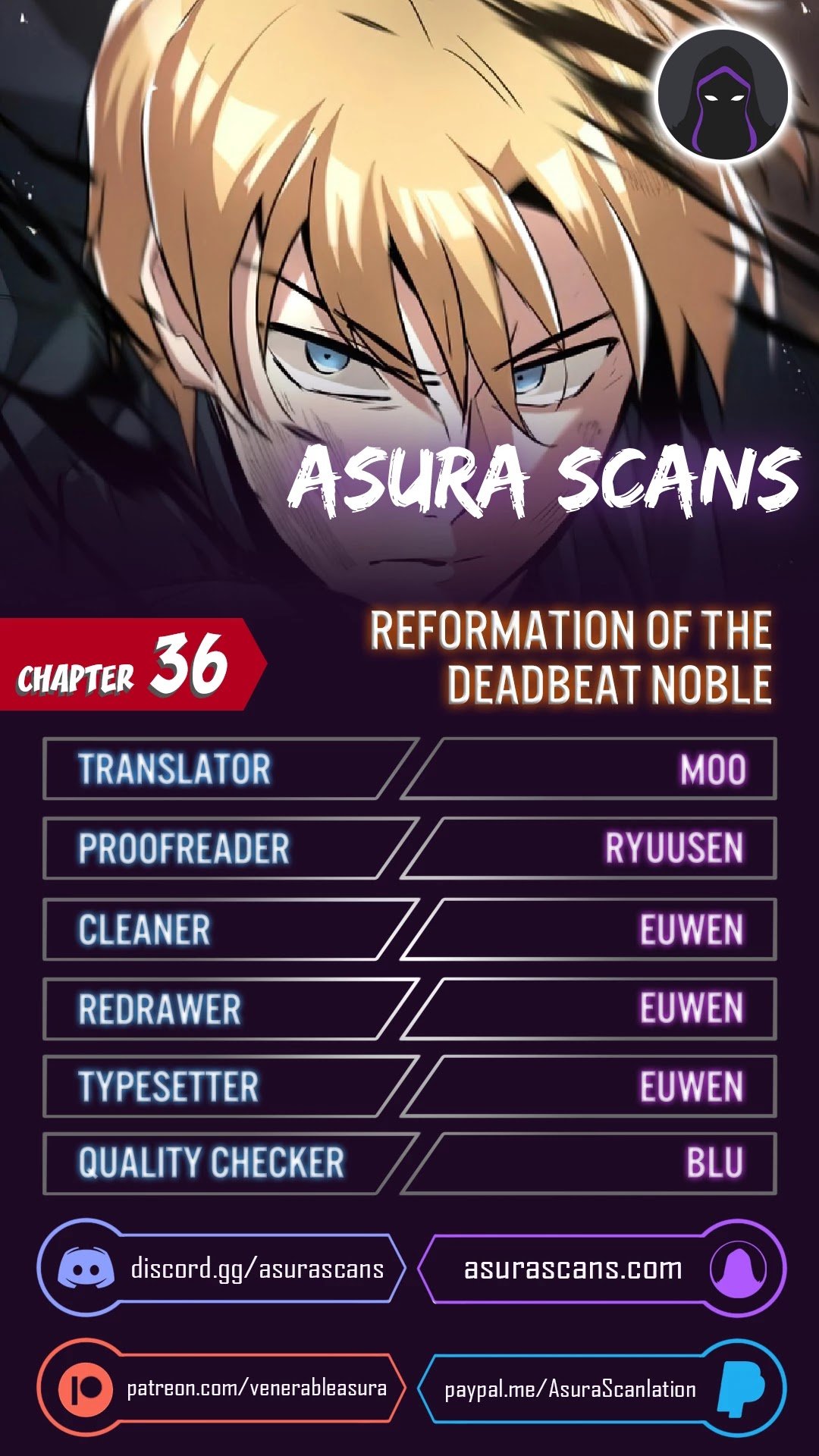 Reformation of the Deadbeat Noble Chapter 36 page 2
