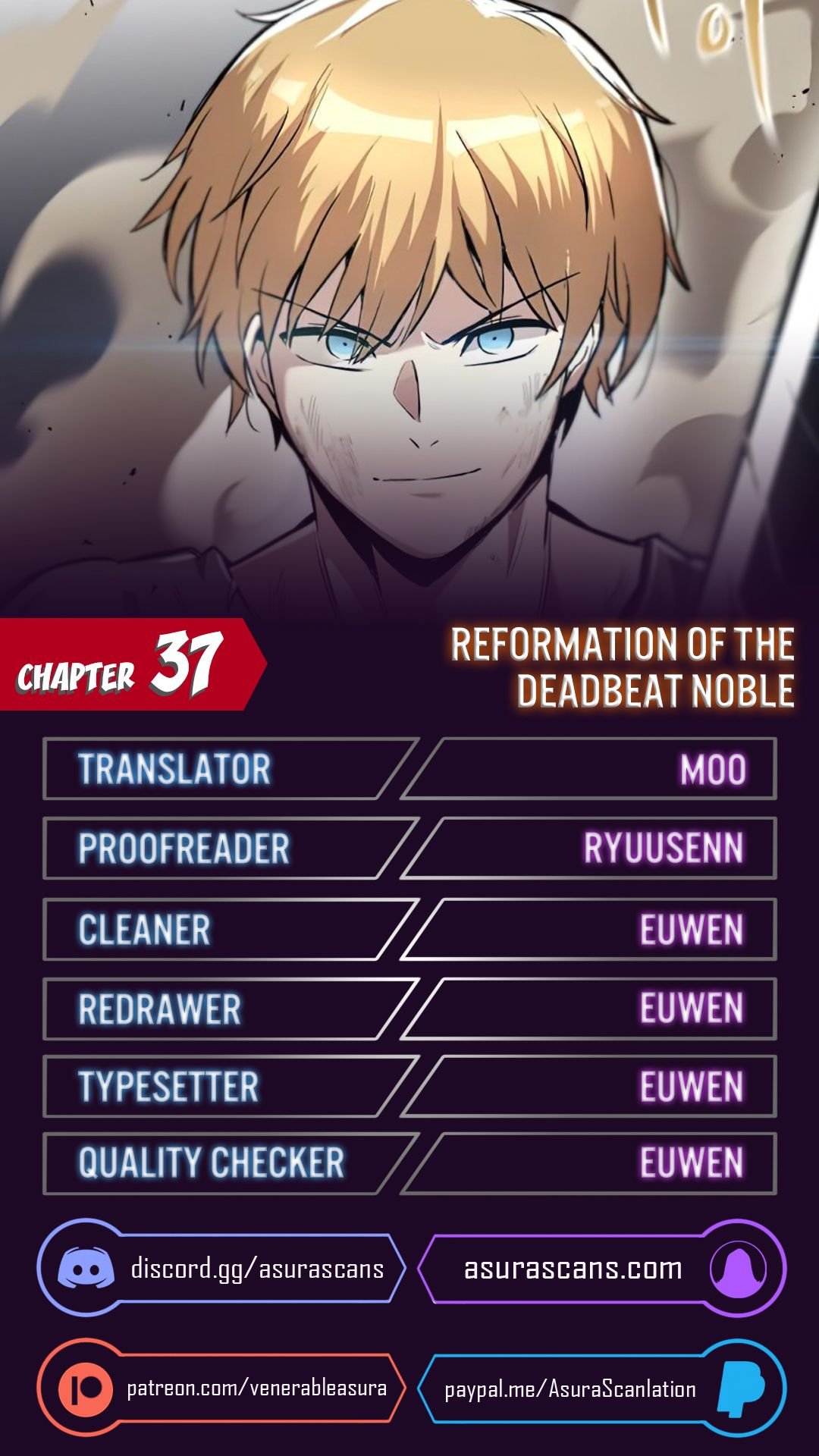Reformation of the Deadbeat Noble Chapter 37 page 2