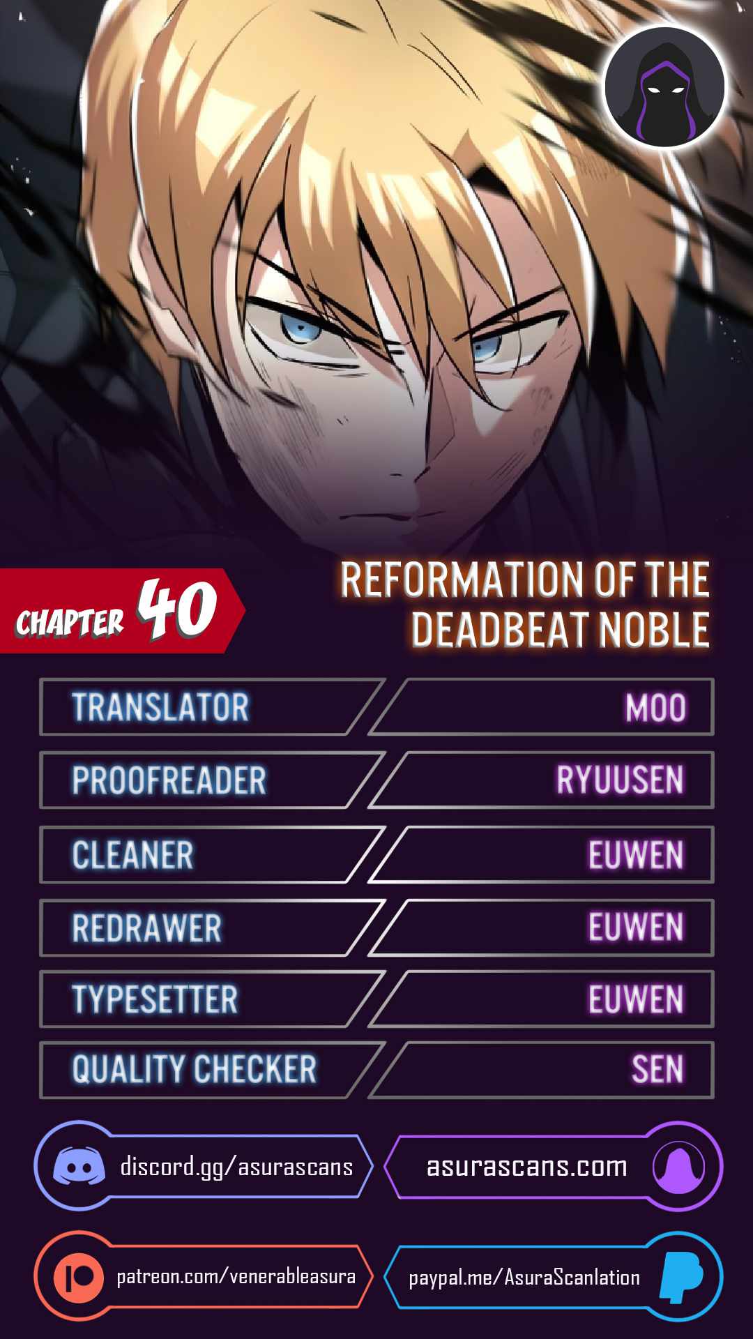 Reformation of the Deadbeat Noble Chapter 40 page 2