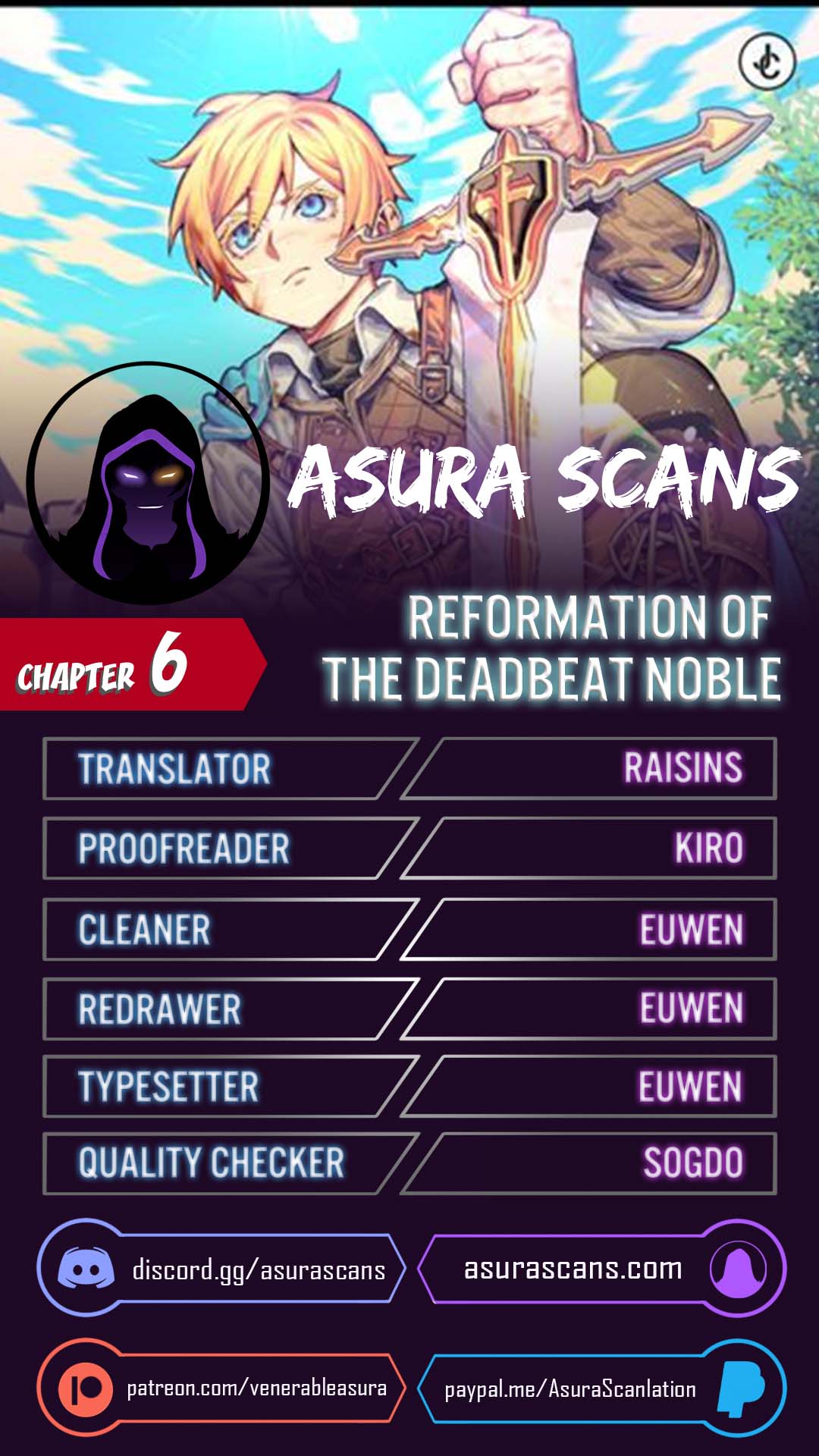 Reformation of the Deadbeat Noble Chapter 6 page 2
