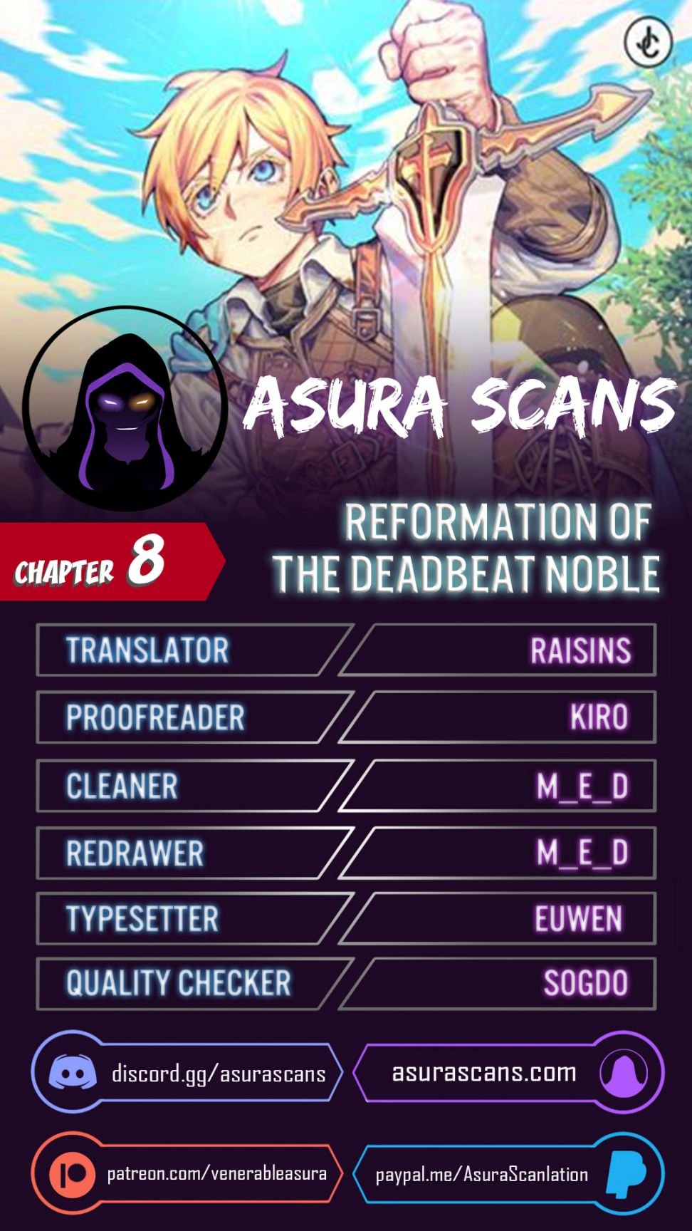Reformation of the Deadbeat Noble Chapter 8 page 2
