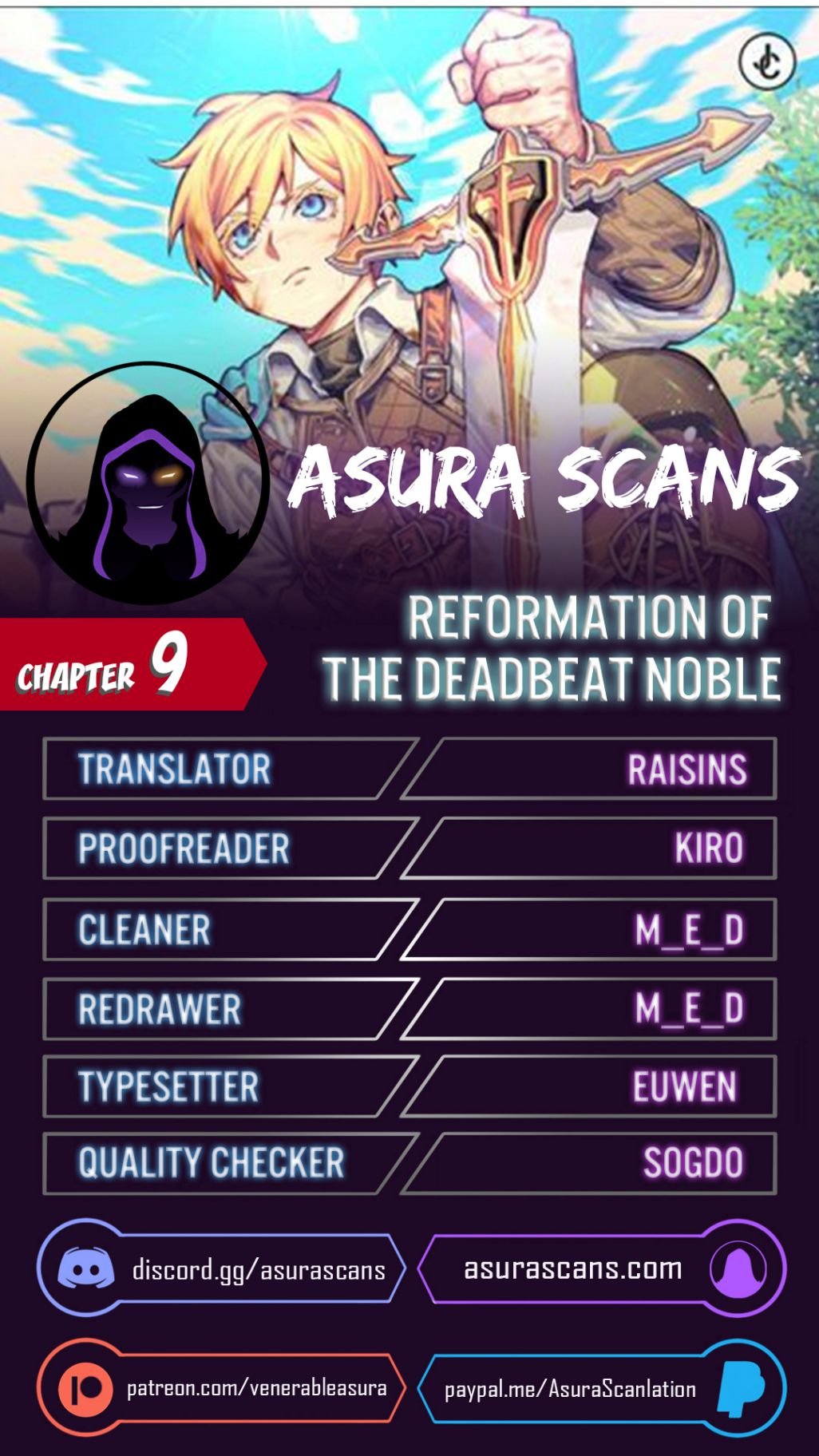 Reformation of the Deadbeat Noble Chapter 9 page 2
