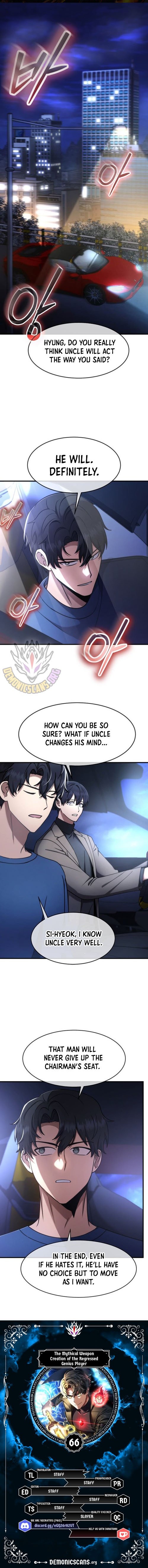 Regressed Genius Creates Mythic Items Chapter 66 page 1
