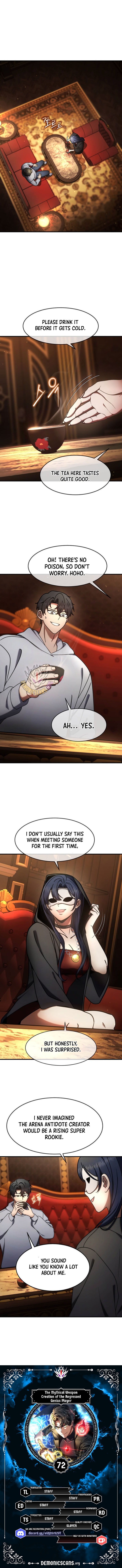 Regressed Genius Creates Mythic Items Chapter 72 page 1